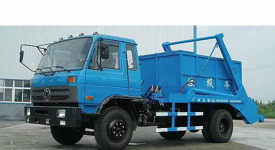 東風(fēng)145擺臂式垃圾車(8立方)